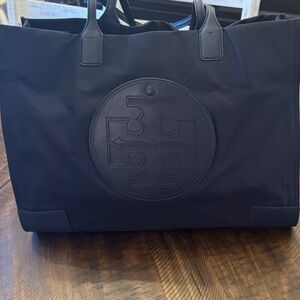 Tory Burch Navy Ella Nylon Tote